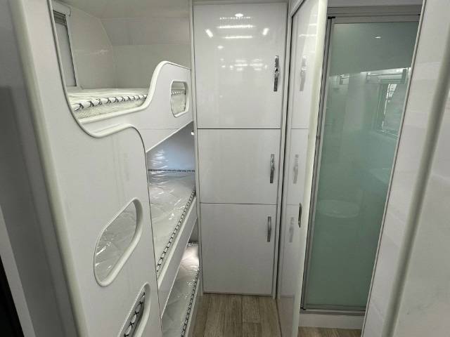 NEW 2024 SNOWY RIVER SRC22F 3 BUNK FAMILY CARAVAN 2 AXLE