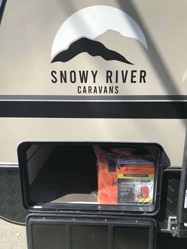 NEW 2022 SNOWY RIVER SRC18 CARAVAN 1 AXLE