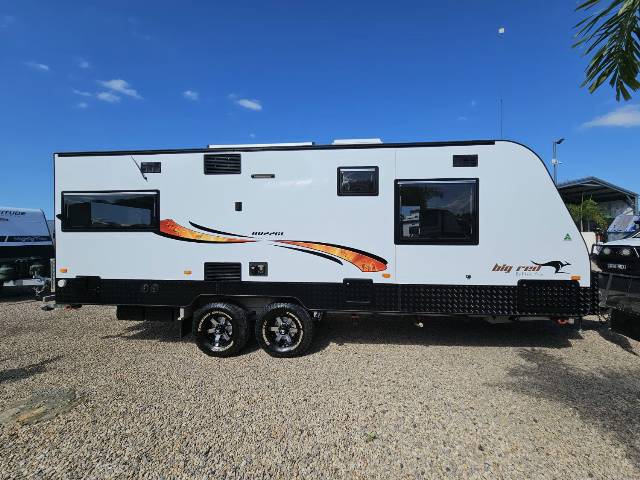 USED 2019 NEW AGE BIG RED (lots of extras) OFF ROAD CARAVAN 2 AXLE
