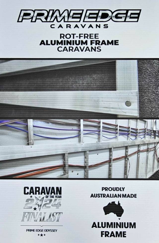 NEW 2024 PRIME EDGE CARAVANS ADVENTURER 208RD TA “L ÖFF ROAD CARAVAN 2 AXLE