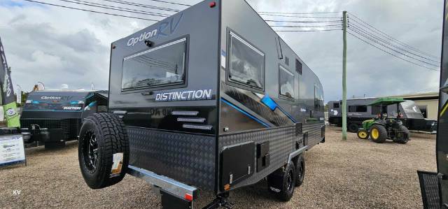 NEW 2024 OPTION RV DISTINCTION 22′  MY24 OFF ROAD CARAVAN 2 AXLE