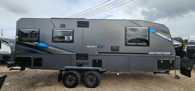 NEW 2024 OPTION RV DISTINCTION 22′  MY24 OFF ROAD CARAVAN 2 AXLE