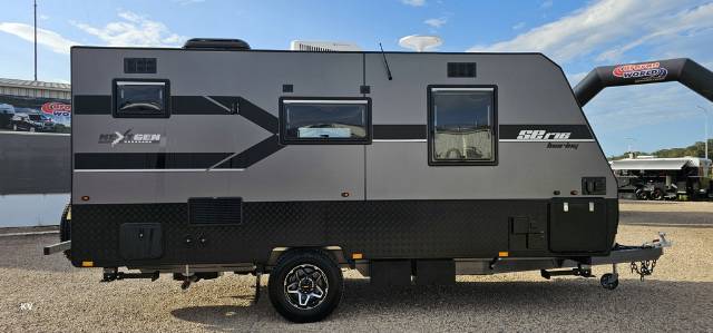 NEW 2024 NEXTGEN TOURING 17’6″R REAR DOOR CARAVAN 1 AXLE