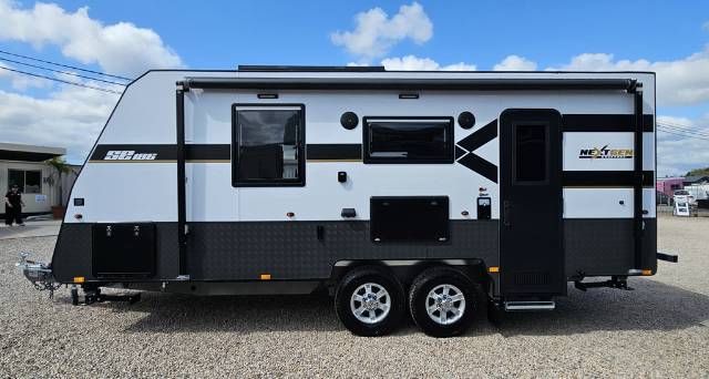 NEW 2024 NEXTGEN TOURING 186 REAR DOOR CARAVAN 2 AXLE