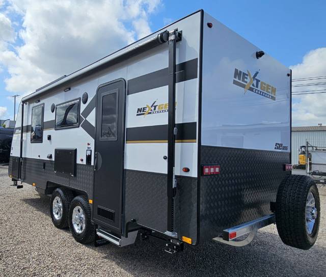 NEW 2024 NEXTGEN TOURING 186 REAR DOOR CARAVAN 2 AXLE