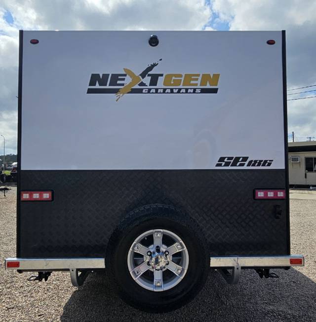 NEW 2024 NEXTGEN TOURING 186 REAR DOOR CARAVAN 2 AXLE