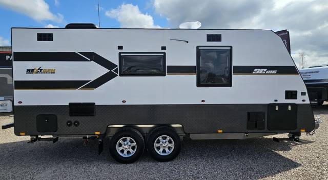 NEW 2024 NEXTGEN TOURING 186 REAR DOOR CARAVAN 2 AXLE