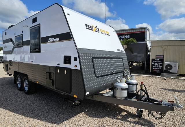 NEW 2024 NEXTGEN TOURING 186 REAR DOOR CARAVAN 2 AXLE