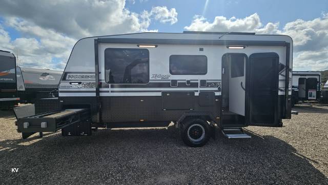 NEW 2024 PRIME EDGE CARAVANS XPLORER 18’6″ REAR DOOR OFF ROAD CARAVAN 1 AXLE