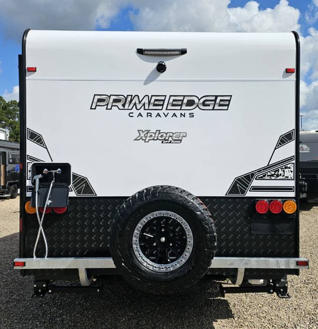 NEW 2024 PRIME EDGE CARAVANS XPLORER 18’6″ REAR DOOR OFF ROAD CARAVAN 1 AXLE