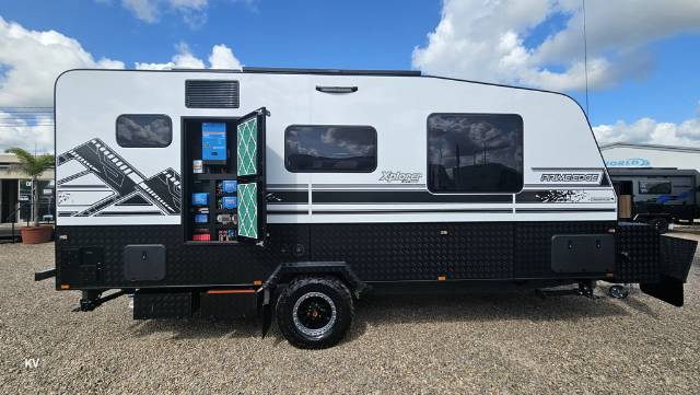 NEW 2024 PRIME EDGE CARAVANS XPLORER 18’6″ REAR DOOR OFF ROAD CARAVAN 1 AXLE