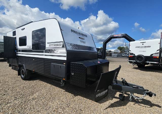 NEW 2024 PRIME EDGE CARAVANS XPLORER 18’6″ REAR DOOR OFF ROAD CARAVAN 1 AXLE