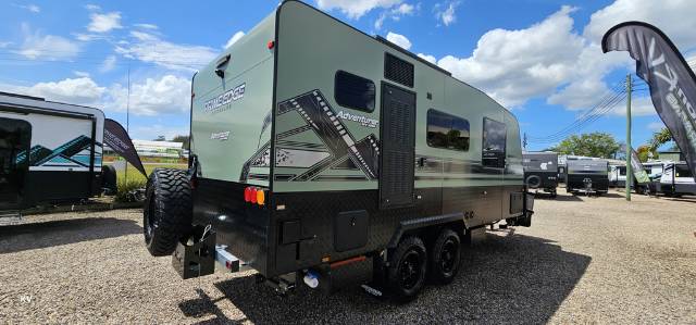 NEW 2024 PRIME EDGE CARAVANS ADVENTURER 18’6 MD TB OFF ROAD CARAVAN 2 AXLE