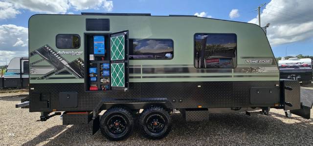 NEW 2024 PRIME EDGE CARAVANS ADVENTURER 18’6 MD TB OFF ROAD CARAVAN 2 AXLE