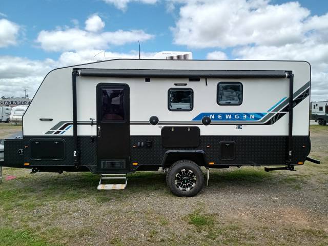 NEW 2023 NEWGEN NG18F 2 BUNK CARAVAN 1 AXLE