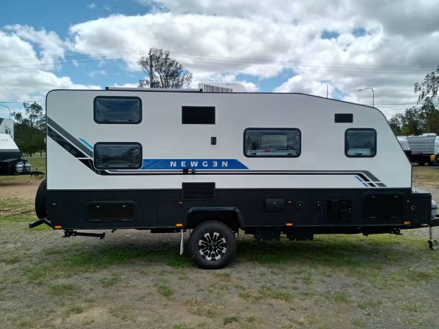 NEW 2023 NEWGEN NG18F 2 BUNK CARAVAN 1 AXLE