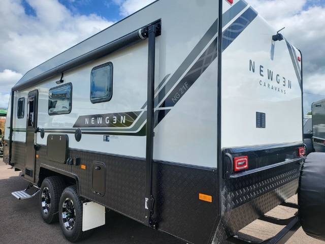 NEW 2024 NEWGEN NG21F 2 BUNK CARAVAN 2 AXLE