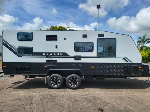 NEW 2024 NEWGEN NG21F 2 BUNK CARAVAN 2 AXLE