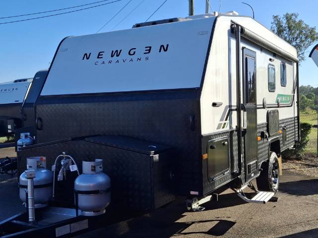 NEW 2024 NEWGEN NG18F 2 BUNKS CARAVAN 2 AXLES