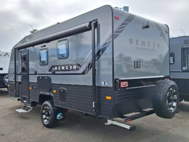 NEW 2024 NEWGEN NG18F 2 BUNK CARAVAN 1 AXLE