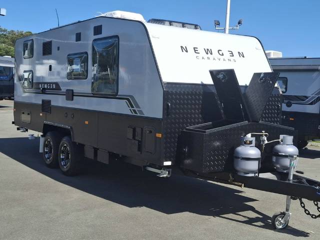 NEW 2024 NEWGEN NG21F 2 BUNK CARAVAN 2 AXLE