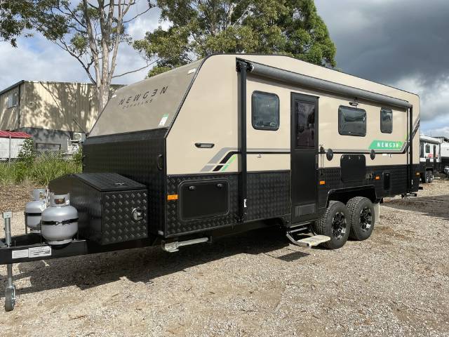 NEW 2024 NEWGEN NG21F 2 BUNK CARAVAN 2 AXLE