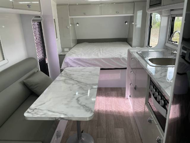 NEW 2024 NEWGEN NG21F 2 BUNK CARAVAN 2 AXLE