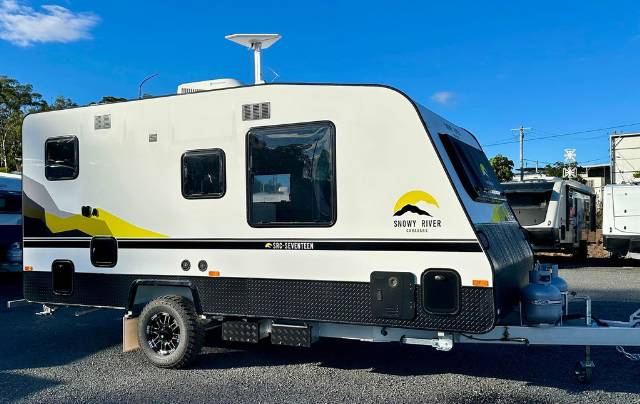 NEW 2024 SNOWY RIVER SRC17 MY24 CARAVAN 1 AXLE