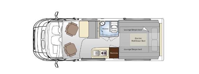 NEW 2024 AVIDA ESCAPE V6414 MOTORHOME MOTORHOME