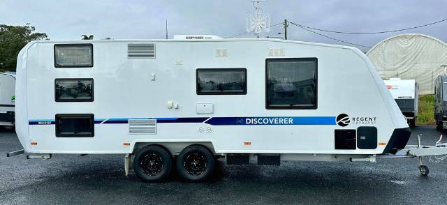 NEW 2023 REGENT DISCOVERER FAMILY  3 BUNK CARAVAN 2 AXLE