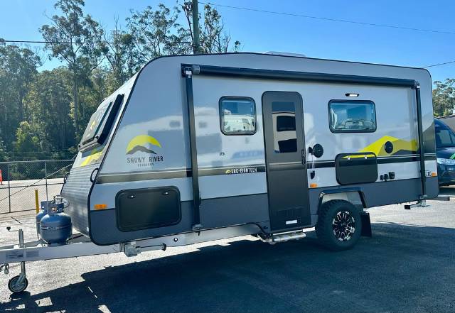 NEW 2024 SNOWY RIVER SRC18 CARAVAN 1 AXLE