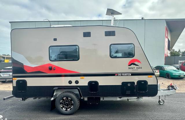 NEW 2024 SNOWY RIVER SRC14 CARAVAN 1 AXLE