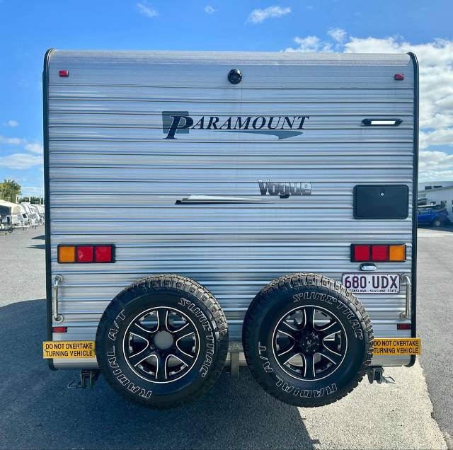 USED 2016 PARAMOUNT VOGUE OFF ROAD CARAVAN 2 AXLE