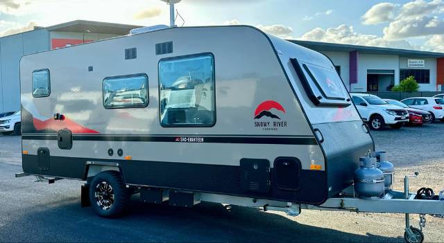 NEW 2024 SNOWY RIVER SRC18 CARAVAN 1 AXLE