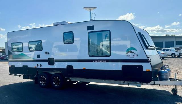 NEW 2024 SNOWY RIVER SRC24 REAR CLUB CARAVAN 2 AXLE