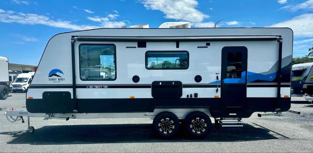 NEW 2024 SNOWY RIVER SRC22s SLIDE CARAVAN 2 AXLE