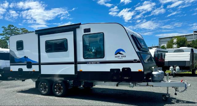 NEW 2024 SNOWY RIVER SRC22s SLIDE CARAVAN 2 AXLE