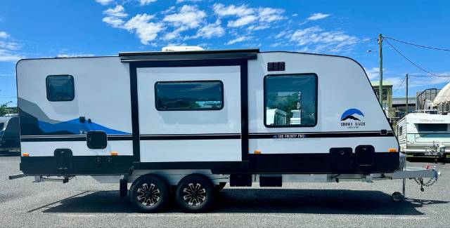 NEW 2024 SNOWY RIVER SRC22s SLIDE CARAVAN 2 AXLE